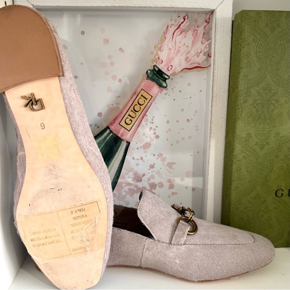 Donna Karan Light Beige Suede Loafers size 6 - Picture 3 of 9